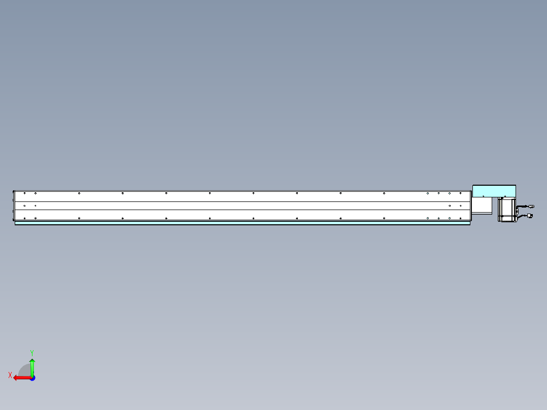 威洛博VBF同步带传动一般环境VBF14-L45-S1800-BR-ZP75-C3后视图