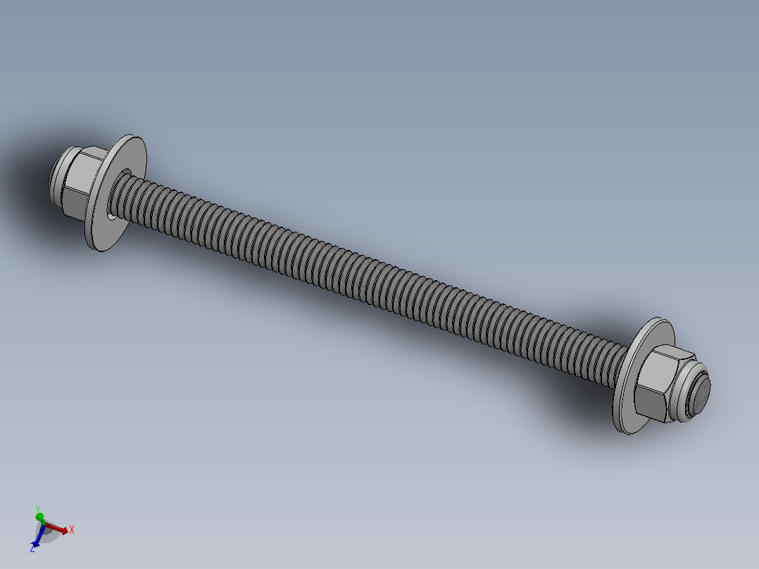 紧固件-0.3750 All-Thread