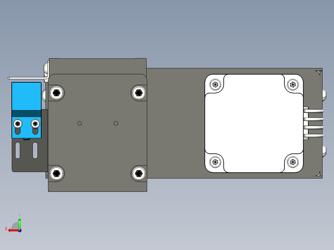 模组FSL60 E1200 10C7-BR-B60后视图
