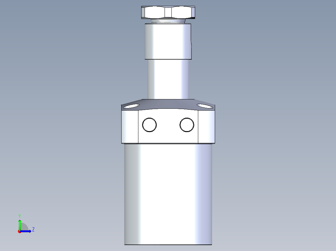 KOSMEKLHA0750-SR-Q20多系列多零件图纸模型左视图