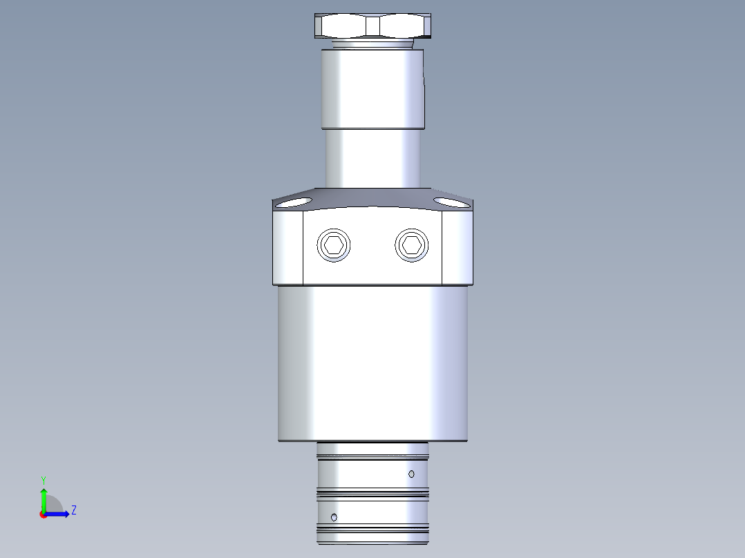 KOSMEKLHA0900-GRM多系列多零件图纸模型左视图