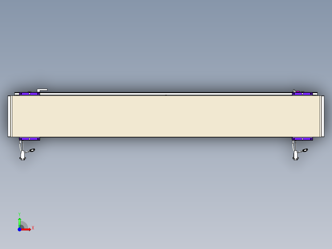 威洛博VL系列3d模型模组2VL22H1Y-S1300前视图
