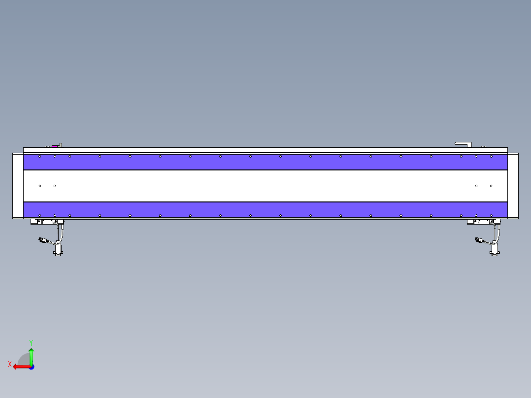 威洛博VL系列3d模型模组2VL22H1Y-S1300后视图