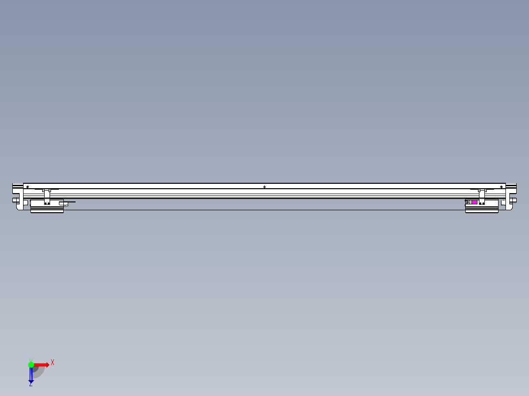 威洛博VL系列3d模型模组2VL22H1Y-S1300俯视图