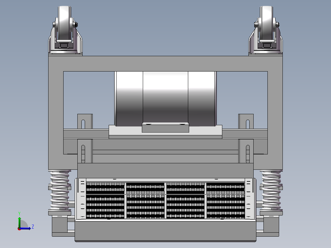 震动分料装置左视图