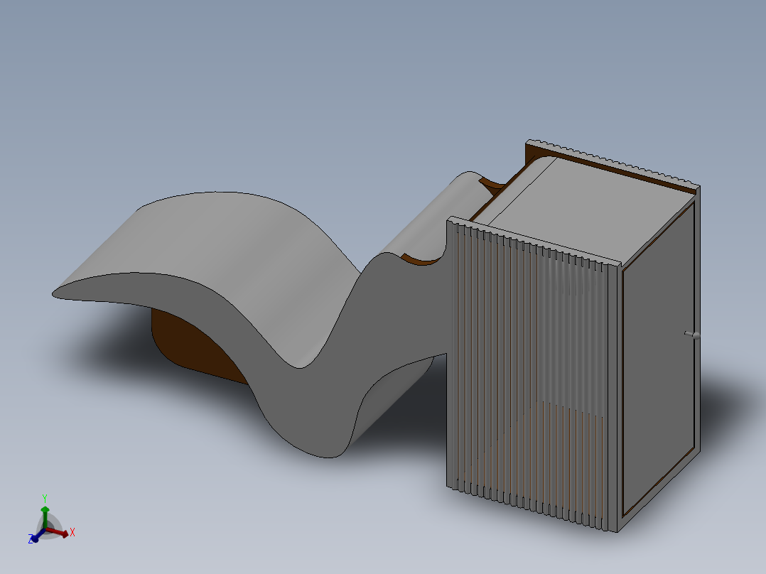 solidworks<span style='color: red'>实木</span>躺椅