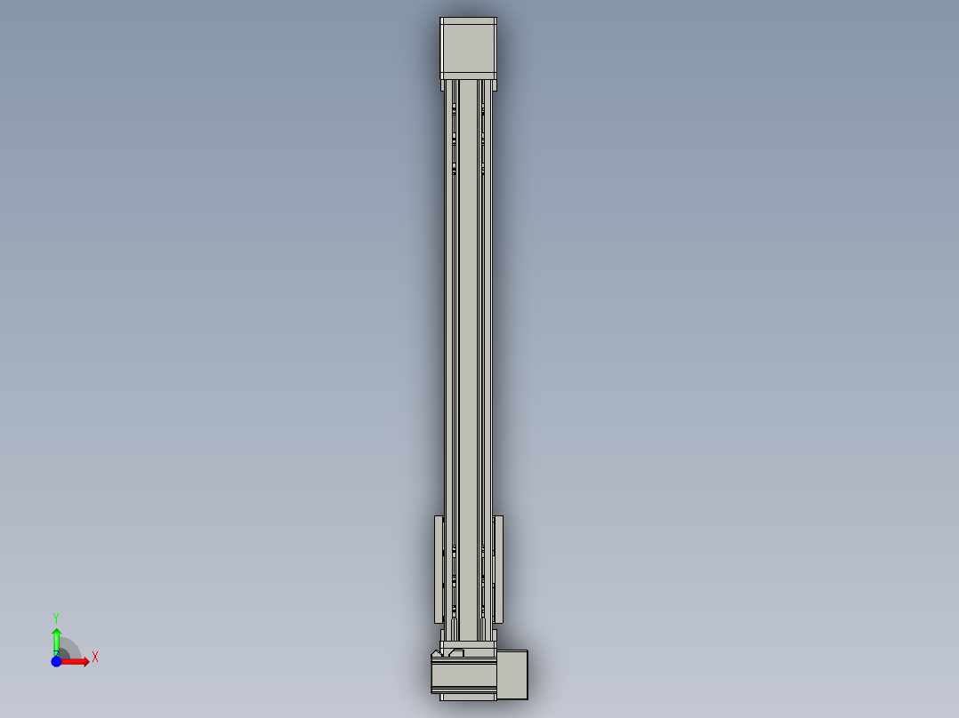 欧规系列-GB8-L96-S700-BRD-P40-MS3前视图