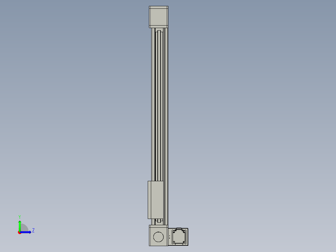 欧规系列-GB8-L96-S700-BRD-P40-MS3左视图
