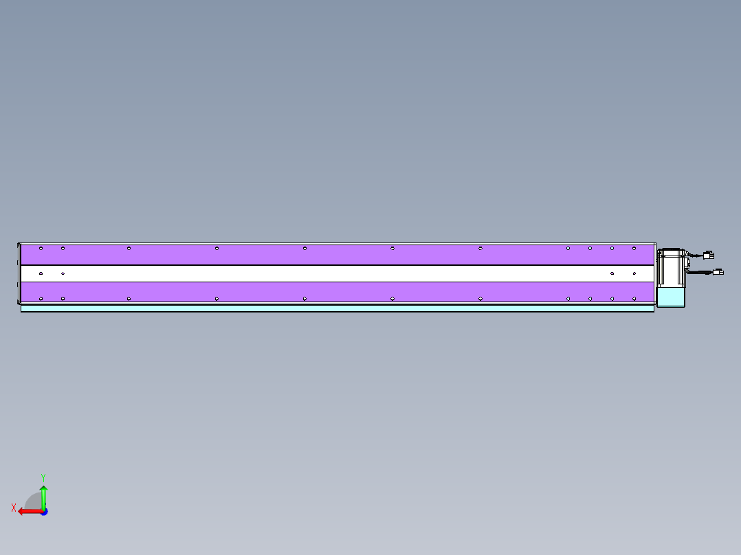 威洛博VBF同步带传动一般环境VBF14-L45-S1150-BLD-ZP40-C3后视图