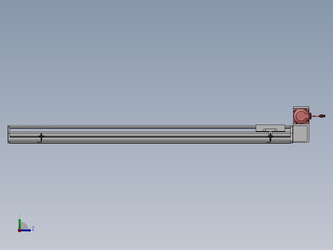 精密模组MT170-L125-1200-RU-M75-C4左视图