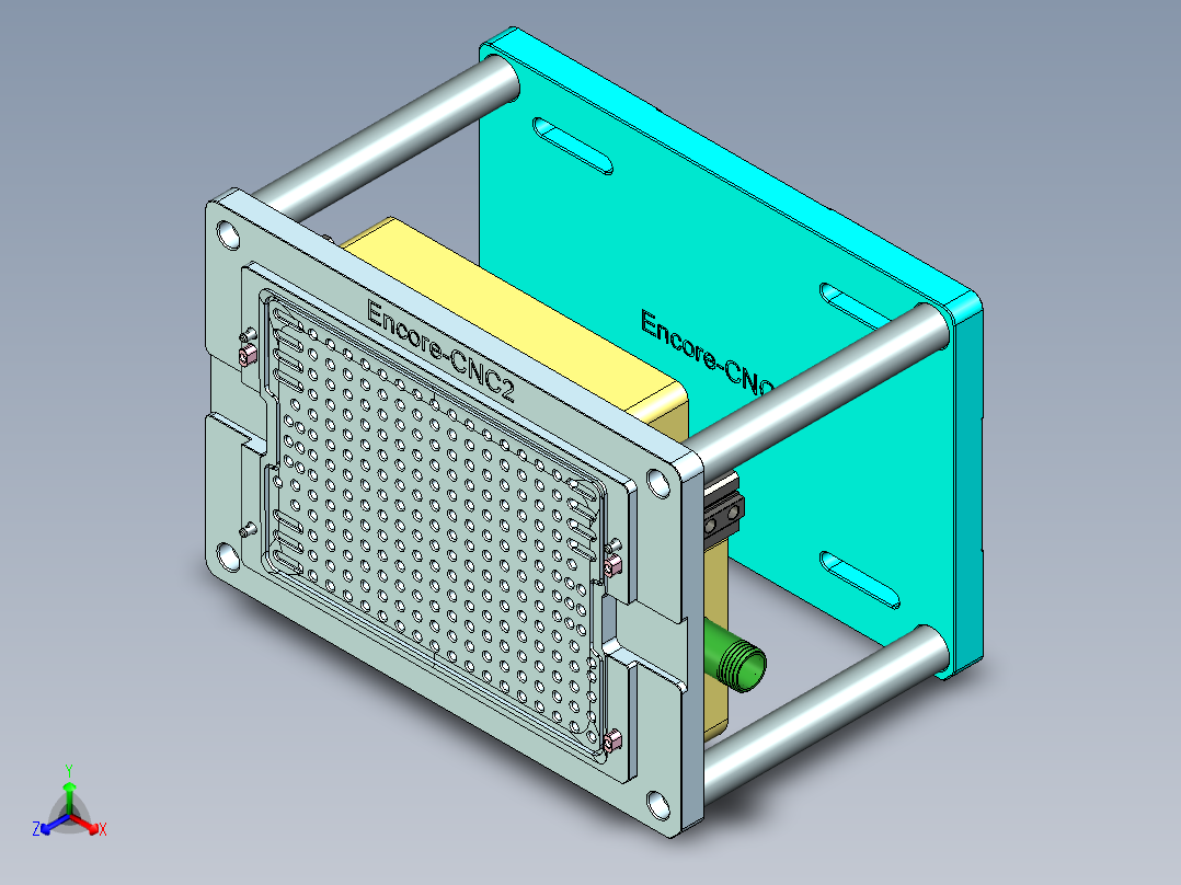 Encore-CNC2-0222正等轴测图