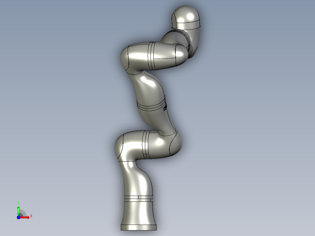 kuka lwr 4 arm前视图