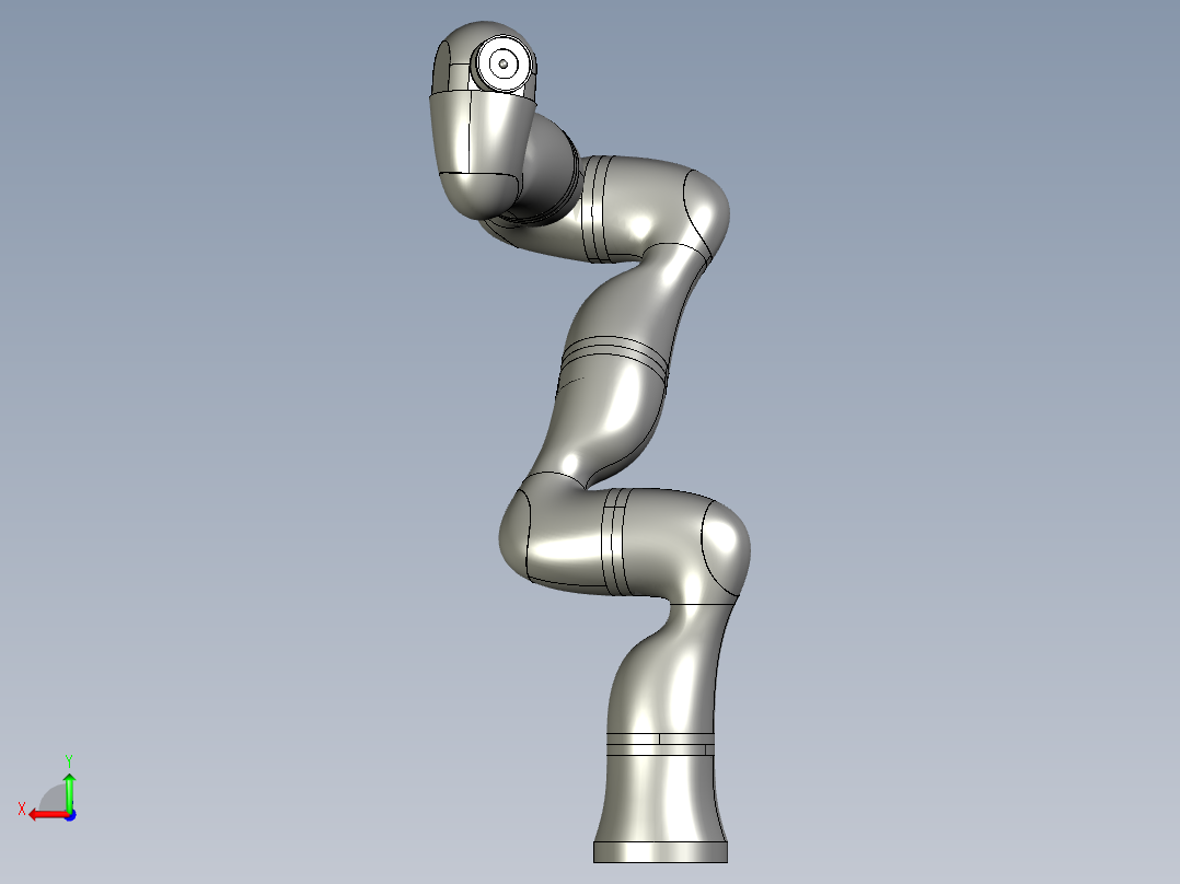 kuka lwr 4 arm后视图
