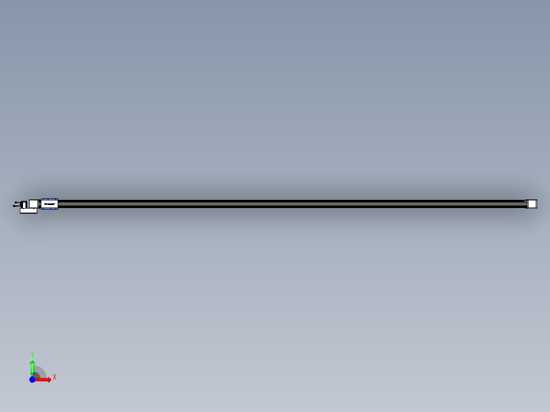 威洛博LB.GB同步带传动--欧规系列GB8-L96-S5050-BL-P40前视图