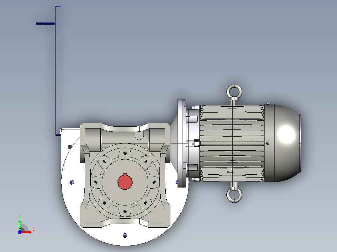 螺旋输送机前视图