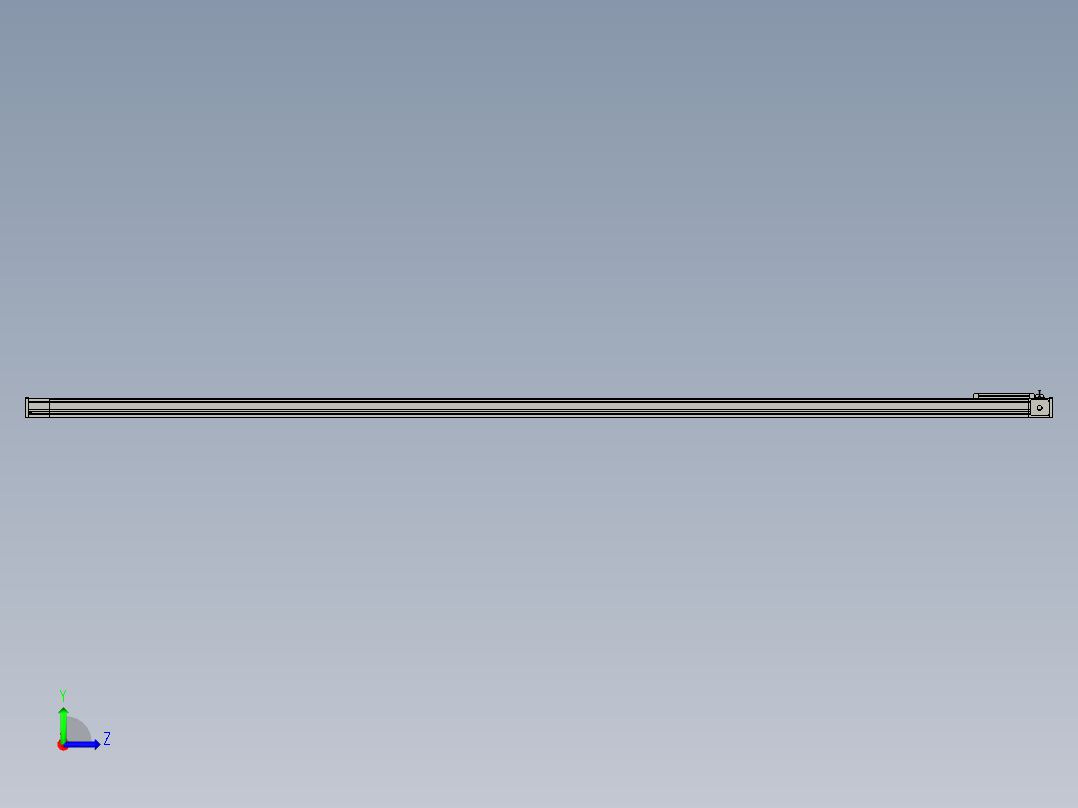 欧规系列-LB8-L150-S3800-BL-ZP75-C3左视图