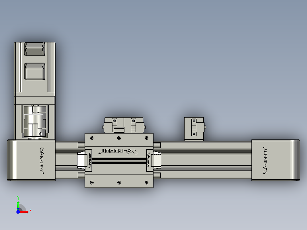 威洛博LB.GB同步带传动--欧规系列EBF5-L11-S100-BR-P20-C4前视图