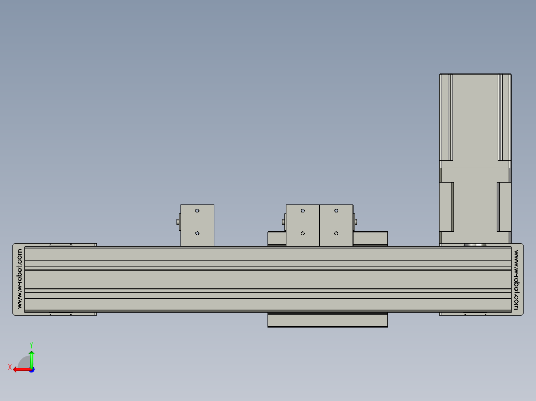 威洛博LB.GB同步带传动--欧规系列EBF5-L11-S100-BR-P20-C4后视图