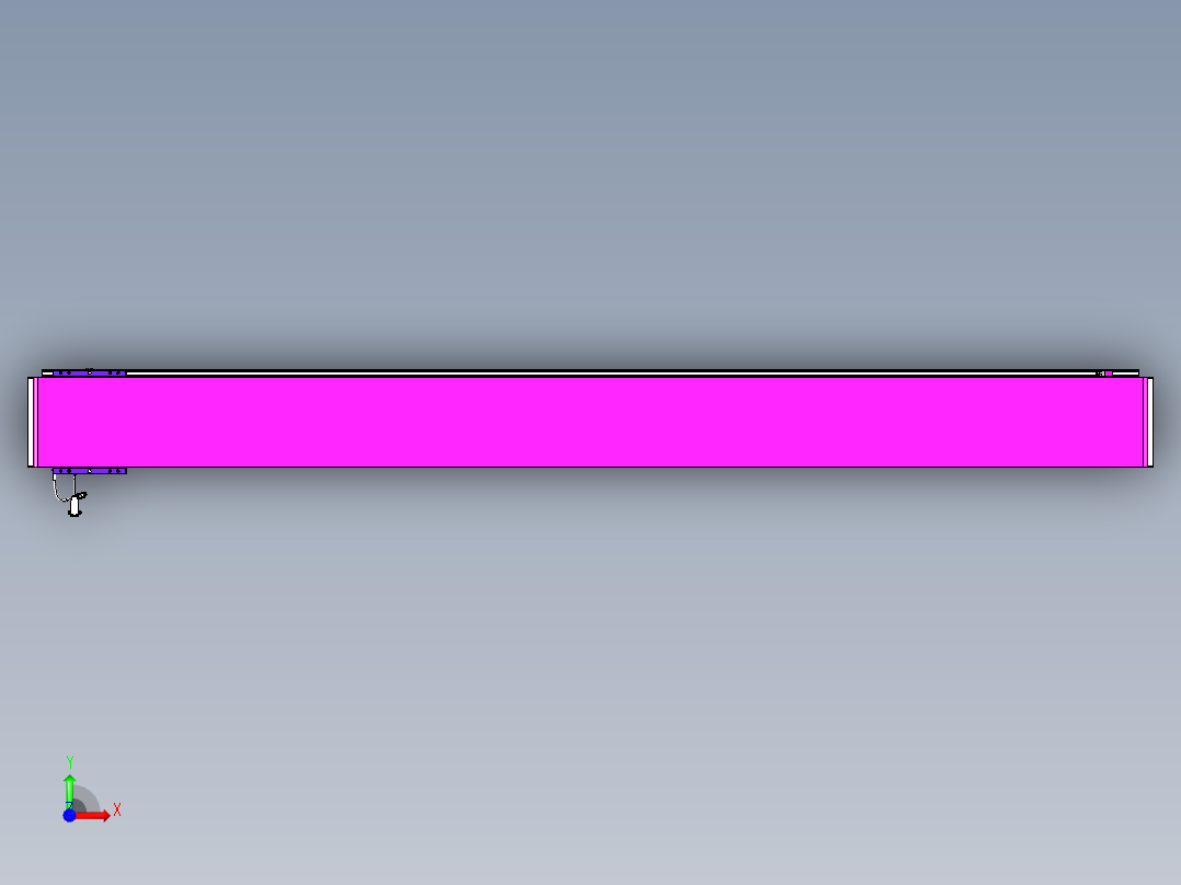 威洛博VL系列3d模型模组VL22H2Y-S2450前视图