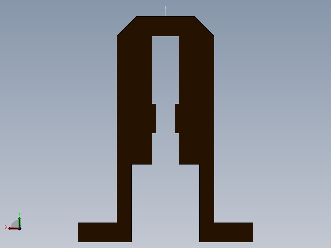 S19 齿轮座后视图