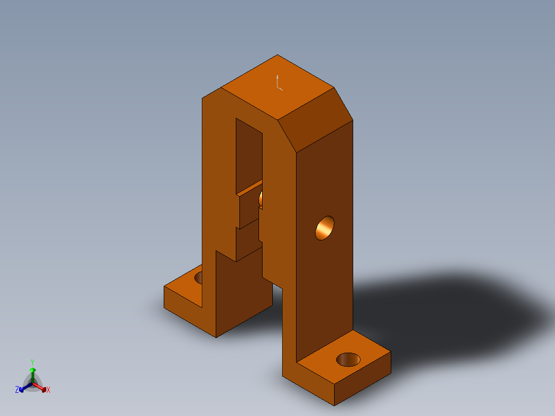 S19 齿轮座正等轴测图