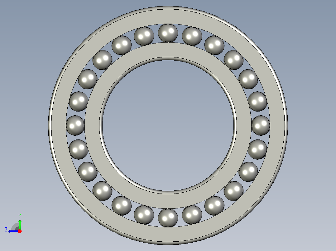 深沟球轴承6234右视图