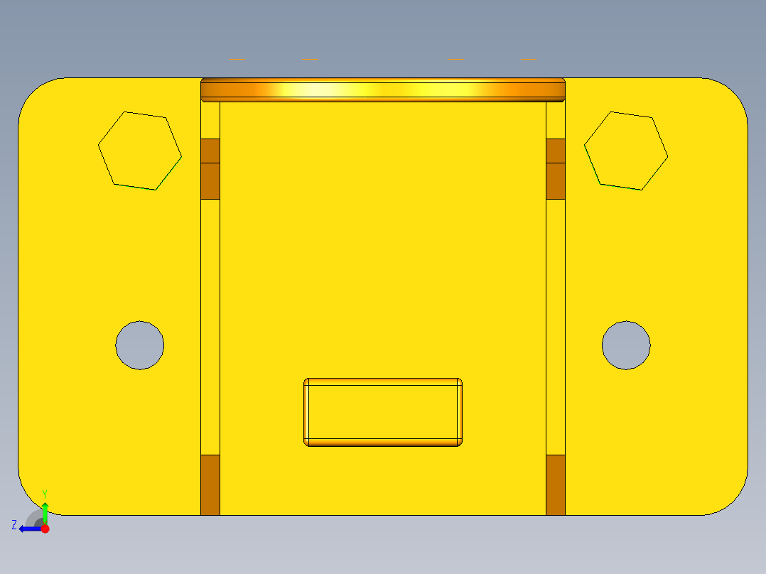 轨道机器人右视图
