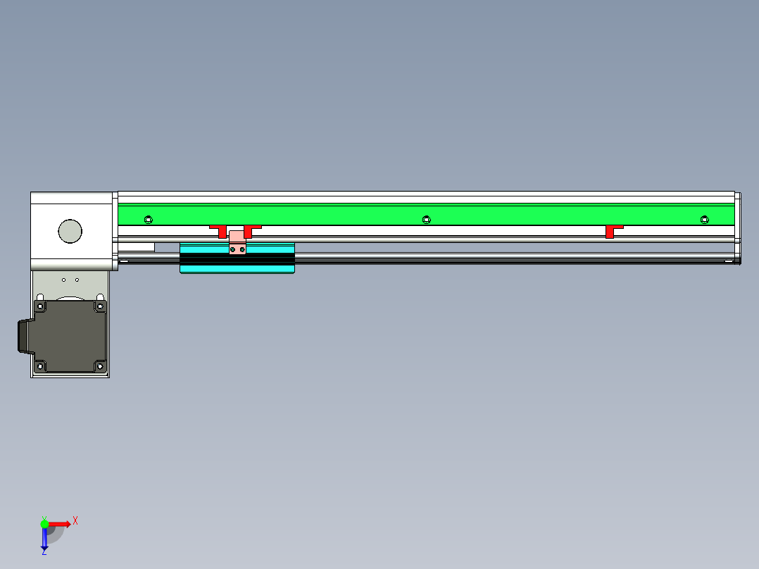 威洛博VBF10-L45-S300-BLU-P40-C4俯视图