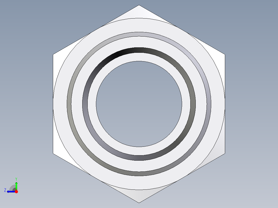 卡套式工业通用硬管接头EO_Male_Stud_connector_GE30SR71X右视图