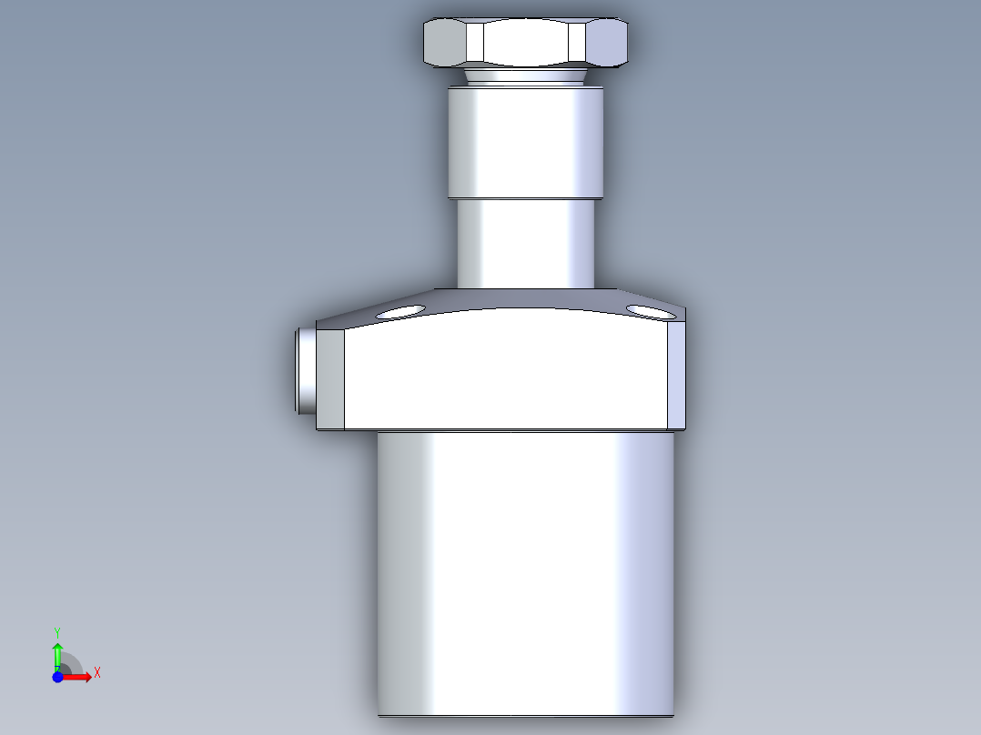 KOSMEKLHA0650-CL-Y60多系列多零件图纸模型前视图