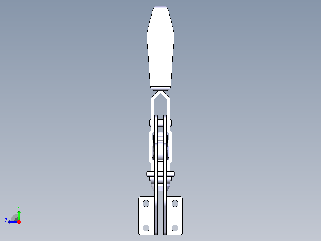 德克斯TUNKERS气缸数模T2-10_UF_TUENKERS右视图