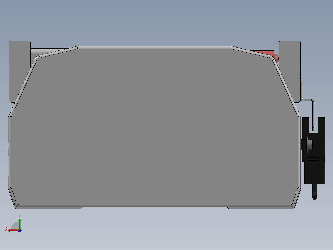 精密模组MT170-L125-1700-R-M75-C4后视图