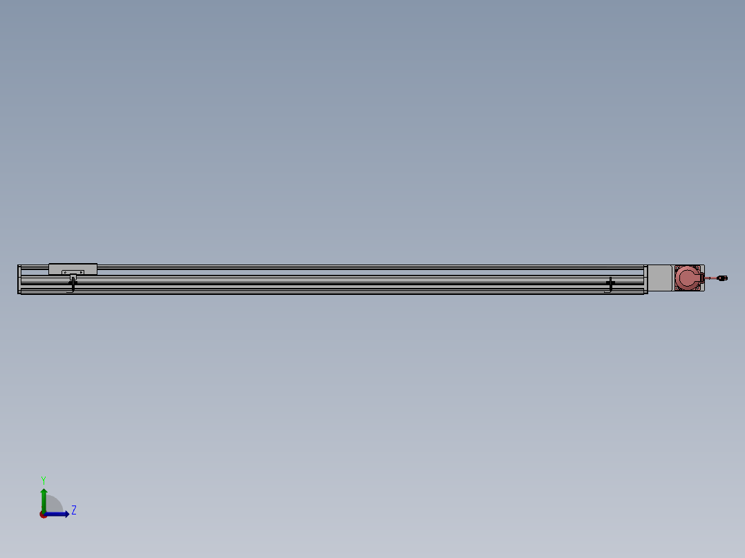 精密模组MT170-L125-1700-R-M75-C4左视图