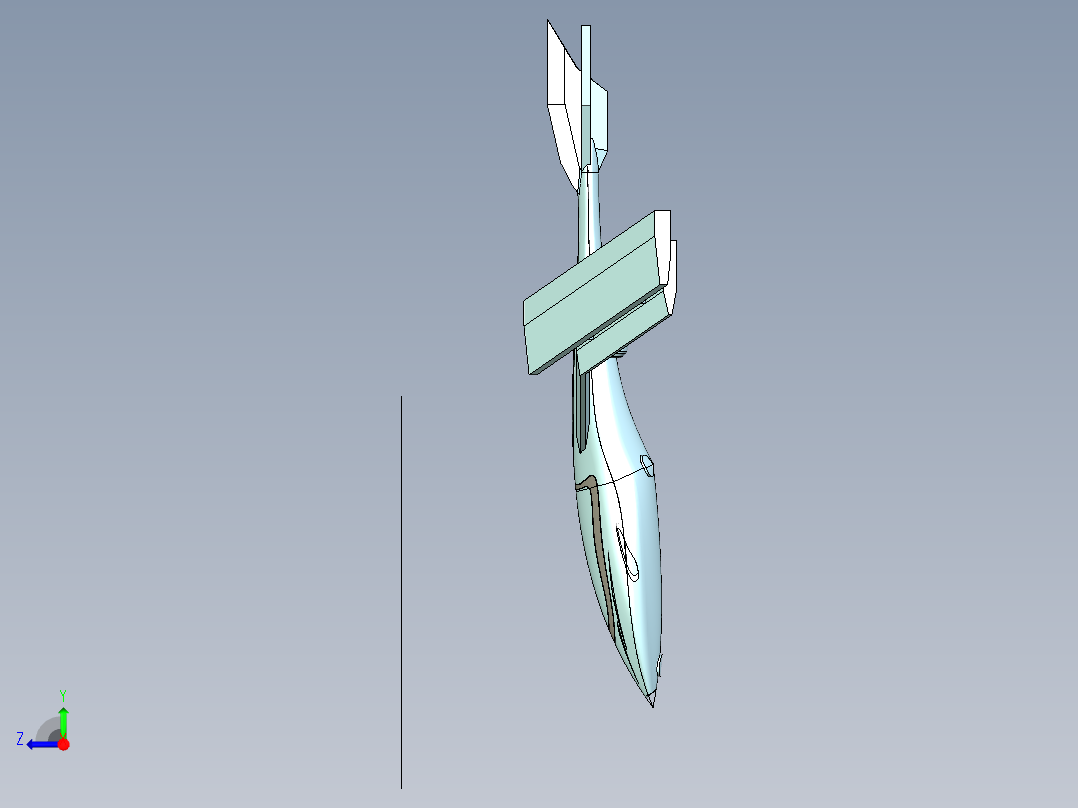 超级英雄飞机右视图