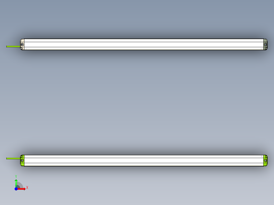 安全_区域传感器H2TLS3020_3D前视图
