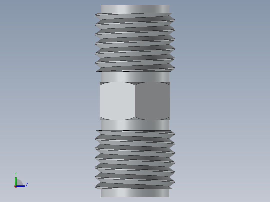 SMA接口69左视图