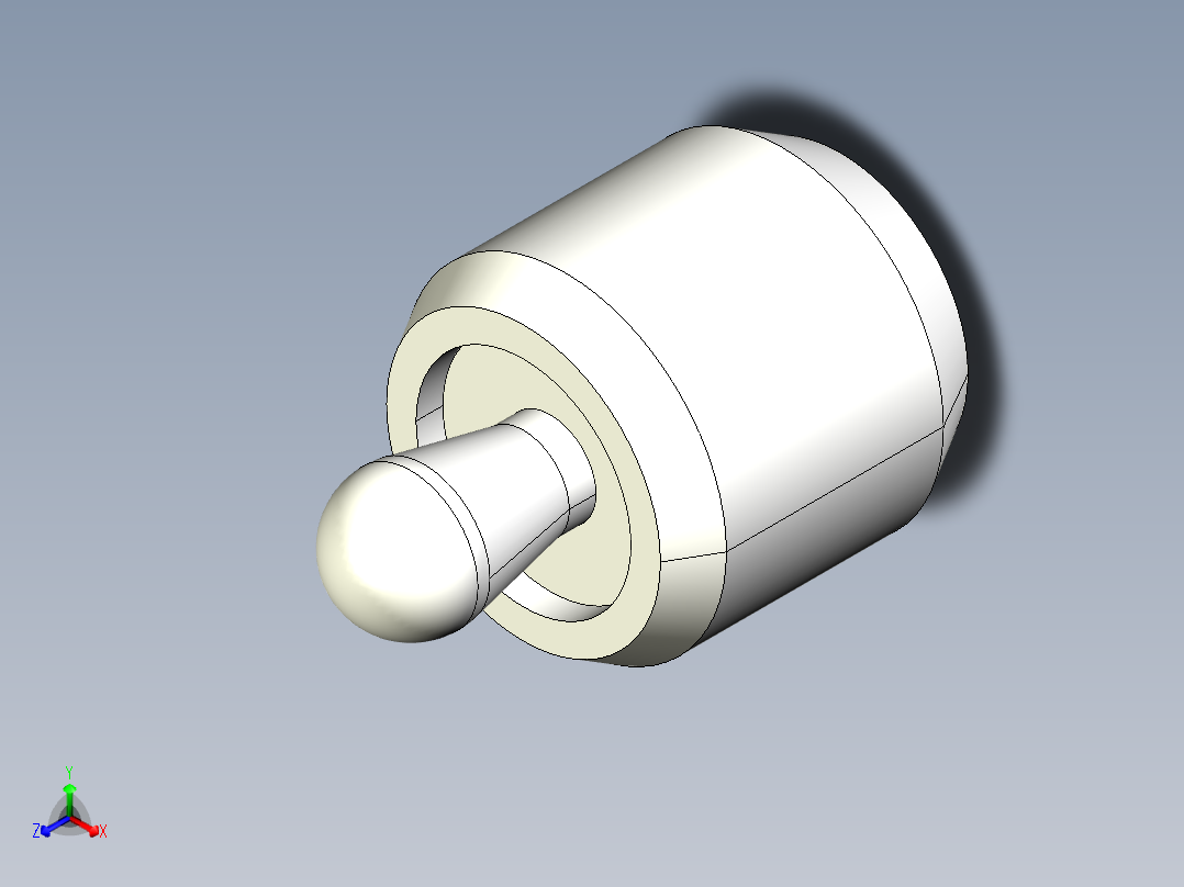 側向式定位柱(鋼材梢B)2215-3D多系列多零件图纸模型正等轴测图