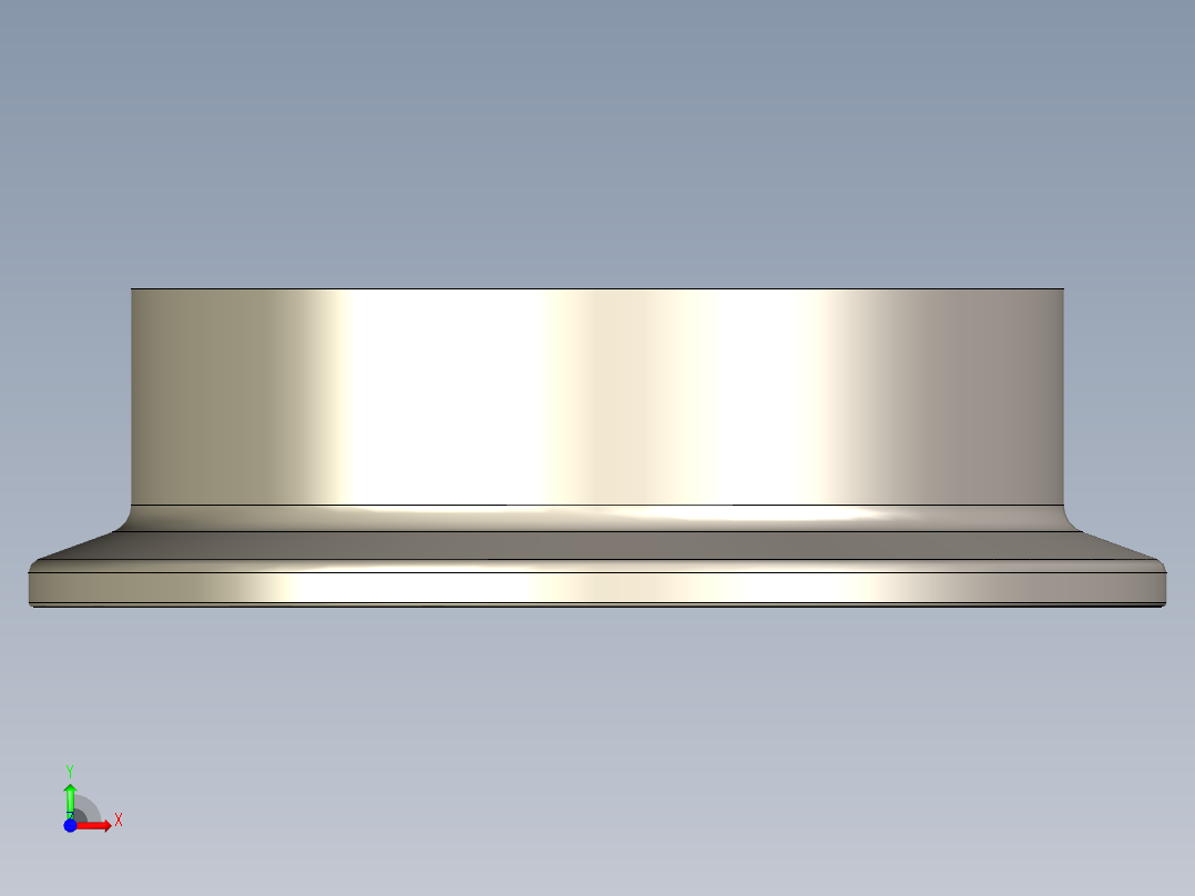 卡盘2.5英寸- DIN32676前视图