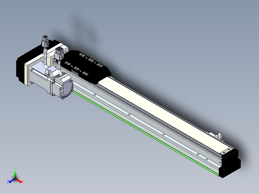 威洛博模组VGTH5-Lx-C-S350-BL-ZP10-D3正等轴测图