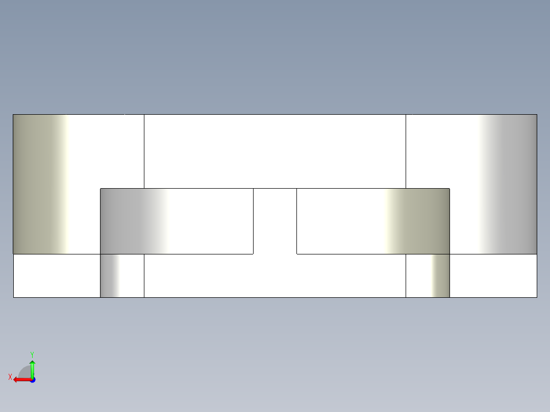基恩士R-7_kc图纸模型后视图