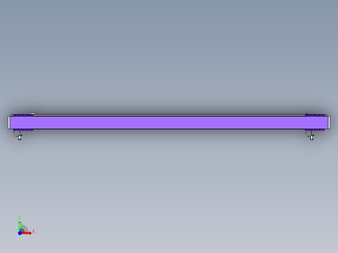 威洛博VL系列直线电机模组-2VL14S3-S2950前视图