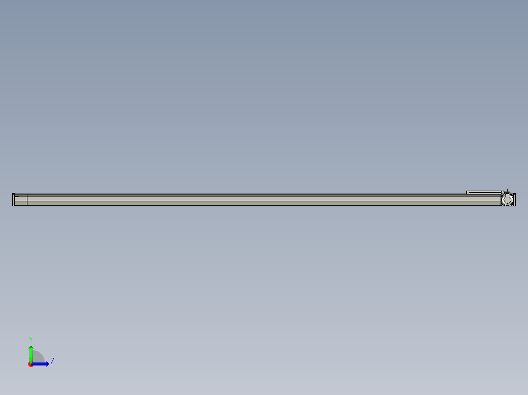 欧规系列-LB8-L150-S2900-BR-ZP75-C3左视图