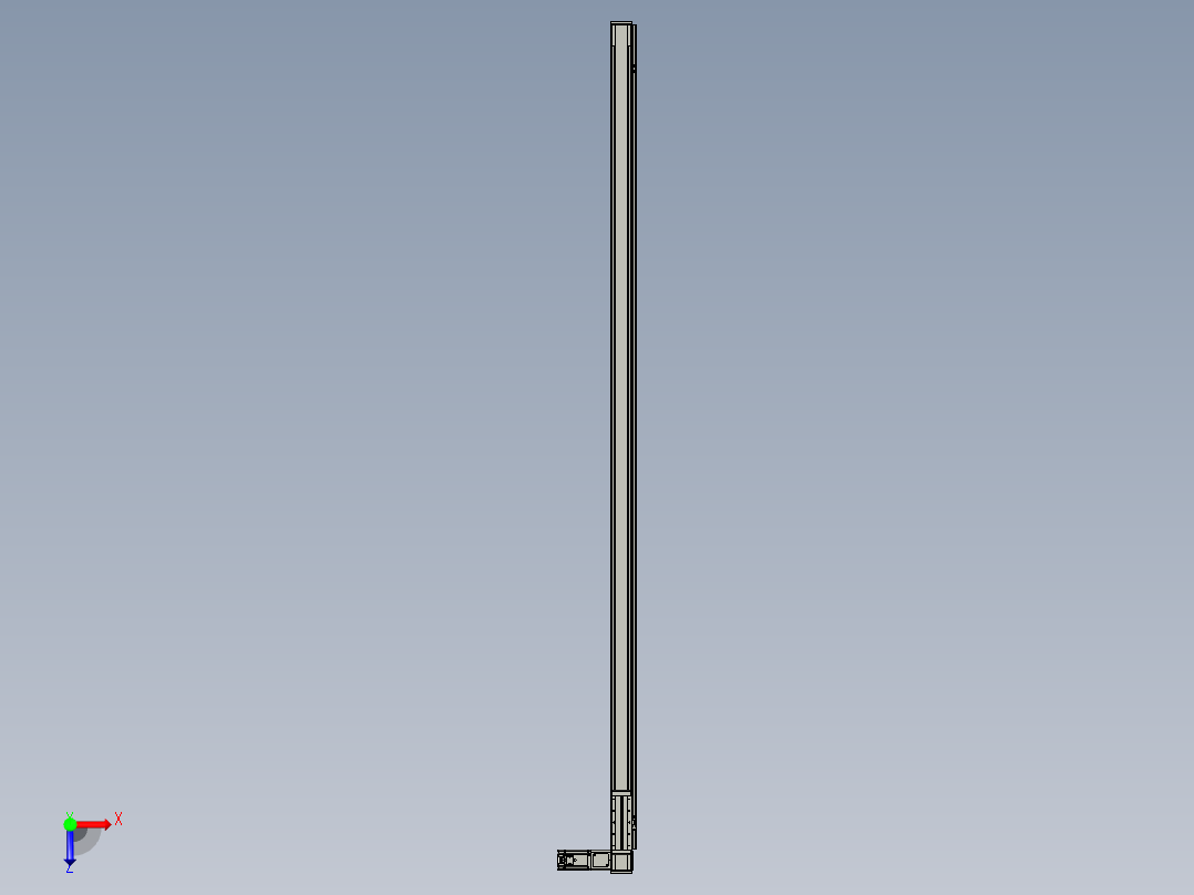 欧规系列-LB8-L150-S2900-BR-ZP75-C3俯视图