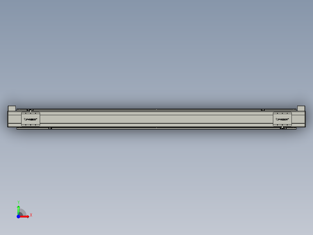 威洛博双电机滑台-VBC14S2-L50-S2000-BD-P40-C6前视图