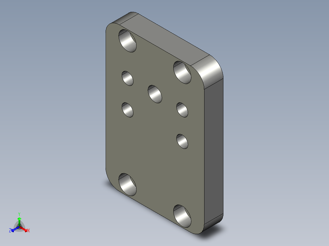 大恒相机镜头Daheng_ME2P-G-P_TripodAdapter_Drawing多系列图纸正等轴测图