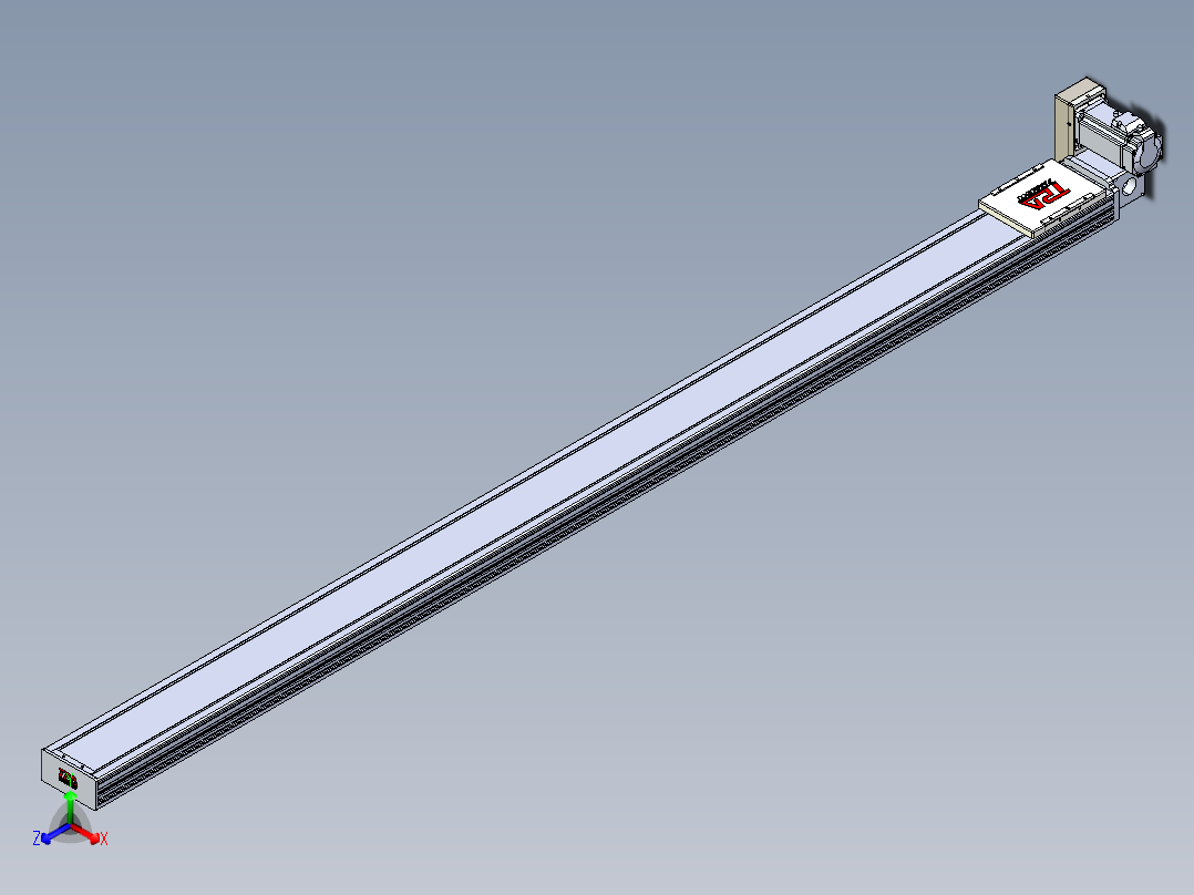 同步带全封闭直线模组TPA-HCB-110D-90-L1850-RU-C-P40-N3