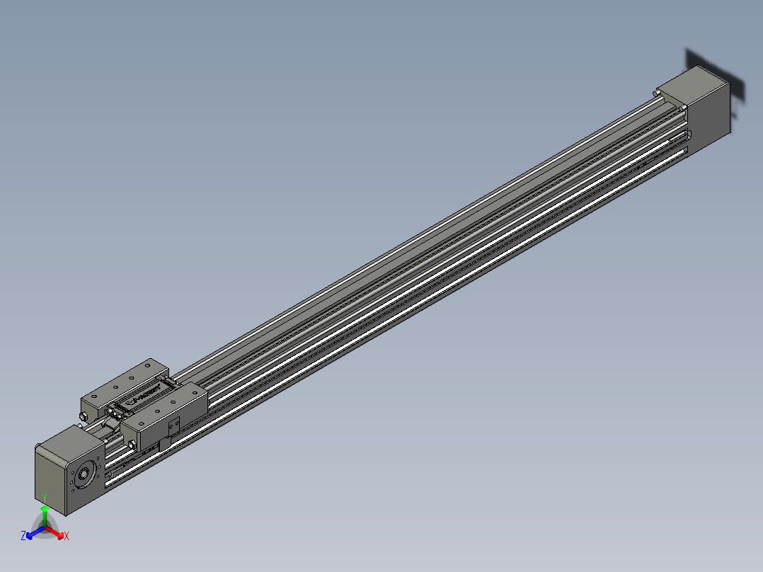 威洛博直线电机模组EB4-L80-S600-光轴