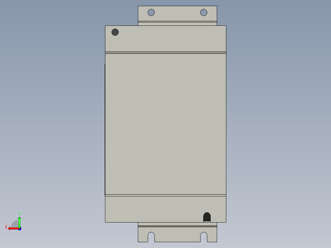 MDDKT2412E伺服马达后视图