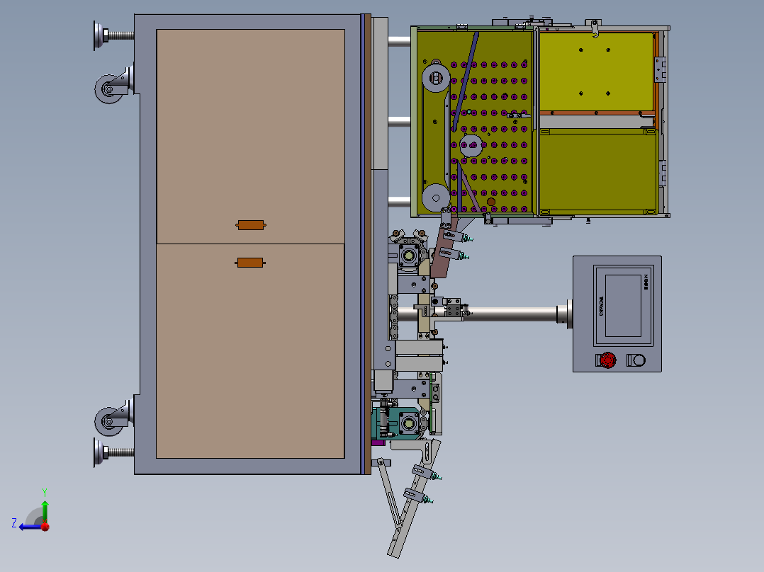 DDPMJ-00度电喷码一体机右视图