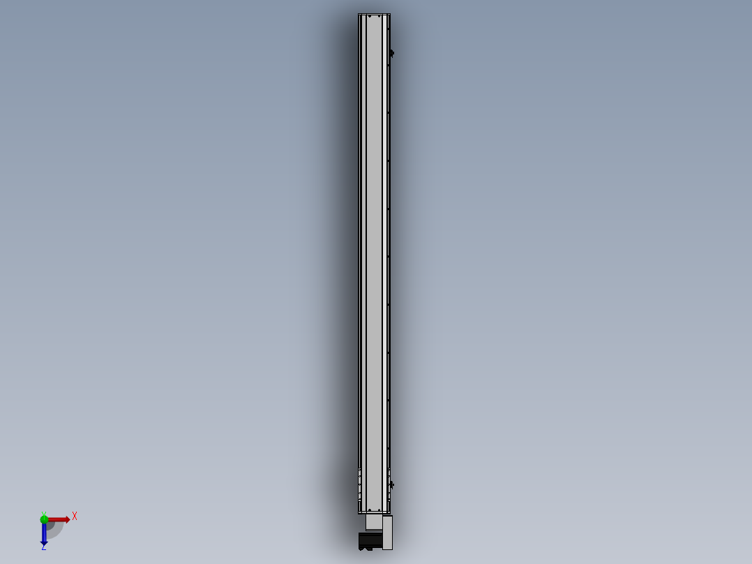 精密模组MT140-L110-1800-R-M40-C4俯视图